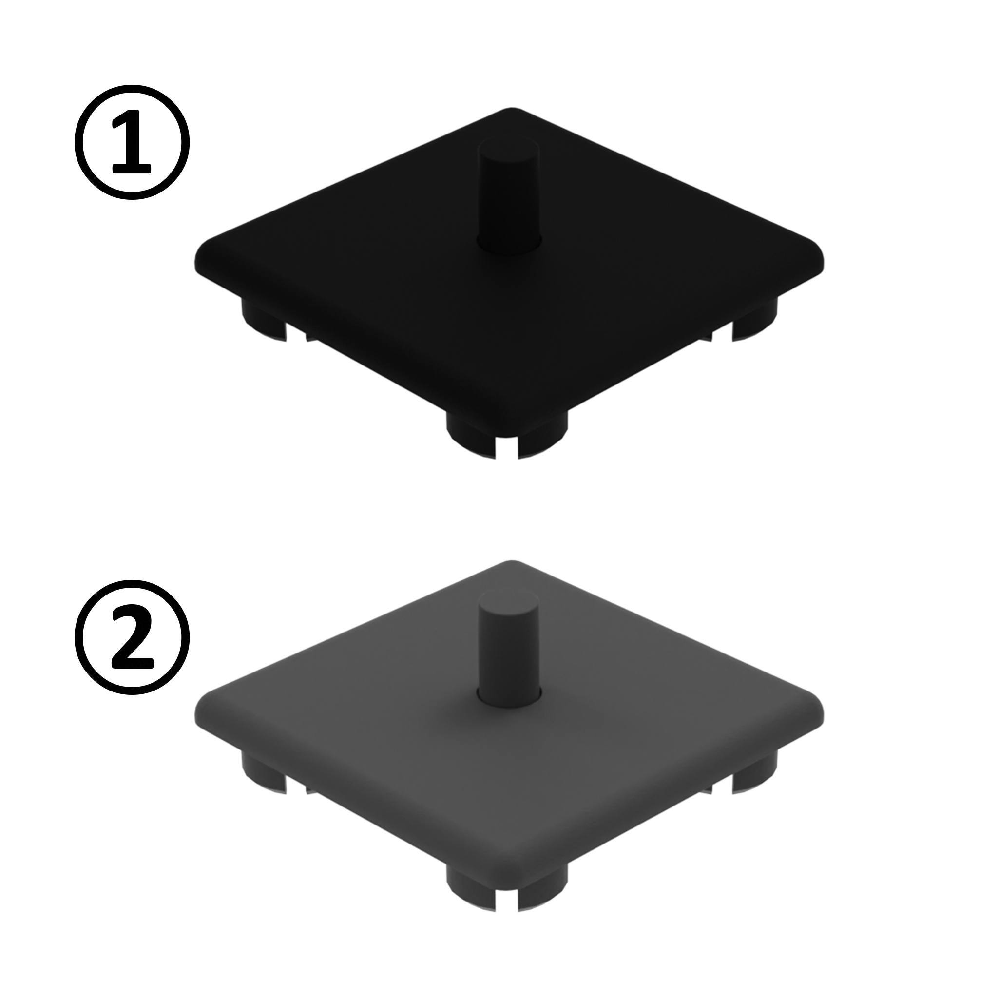 Cover Cap, with Locking Pin