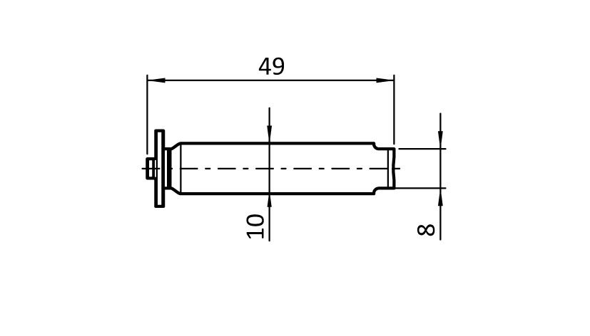 Cover Cap for Automatic Connector I, Slot 8