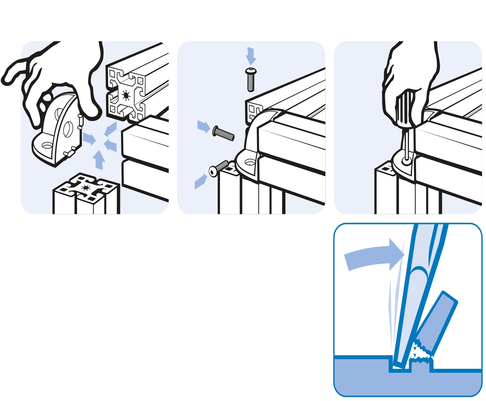 3-way Connection Angle I 30