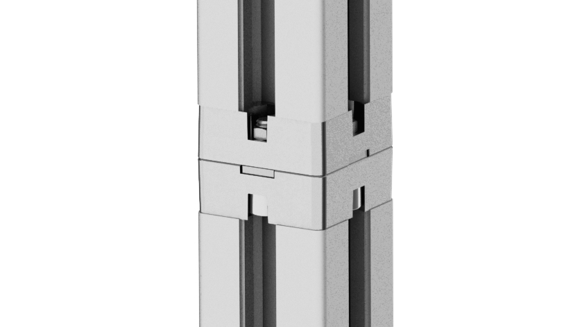 Plate Butt Connector B AL (Set)