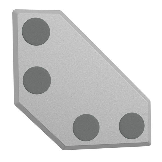 Verbinderplatte I120 M (Set)