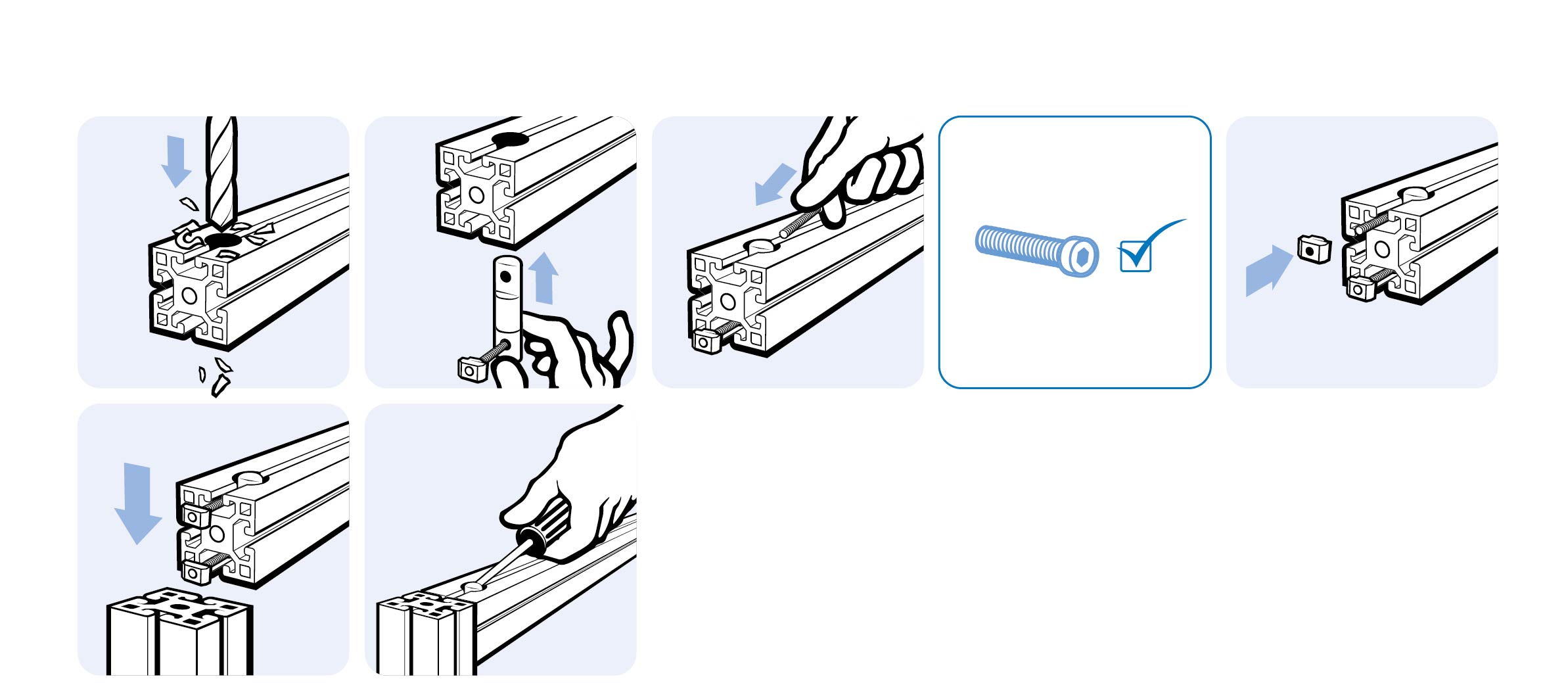 Bolt Connector, Slot 8 / D=8.2