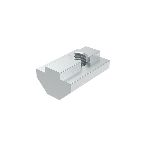 Ecrou de rainure en T 18,0 x 12,2 mm avec bille sur ressort