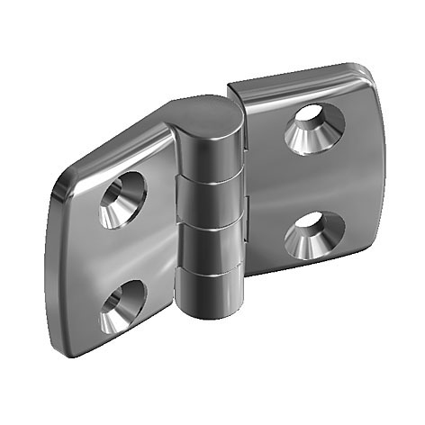 Charniére Combi en acier inox 40, non-dégondable