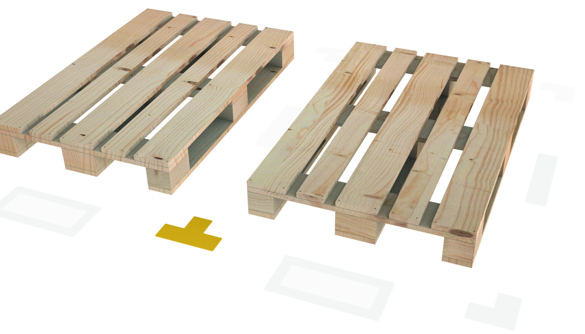 Floor Marking T-shape 100