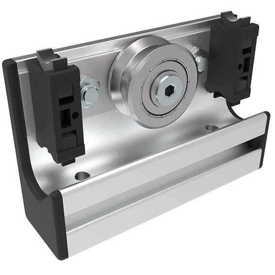 Bearing Unit 1 Roller Shaft Ø 14 for C-Rail-Profile I Bearing Unit 1 Roller Shaft Ø 14 for C-Rail-Profile I