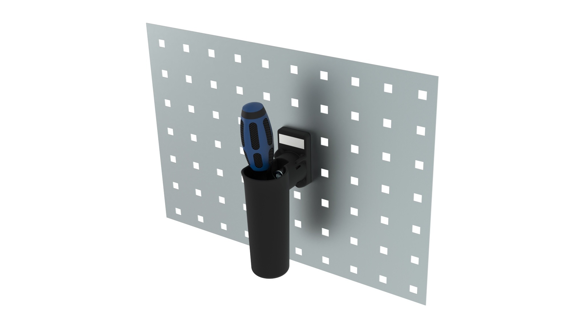 Carquois FX D50 pour trous carrés 9 x 9 (8.7 x 8.7) – exemple d'application