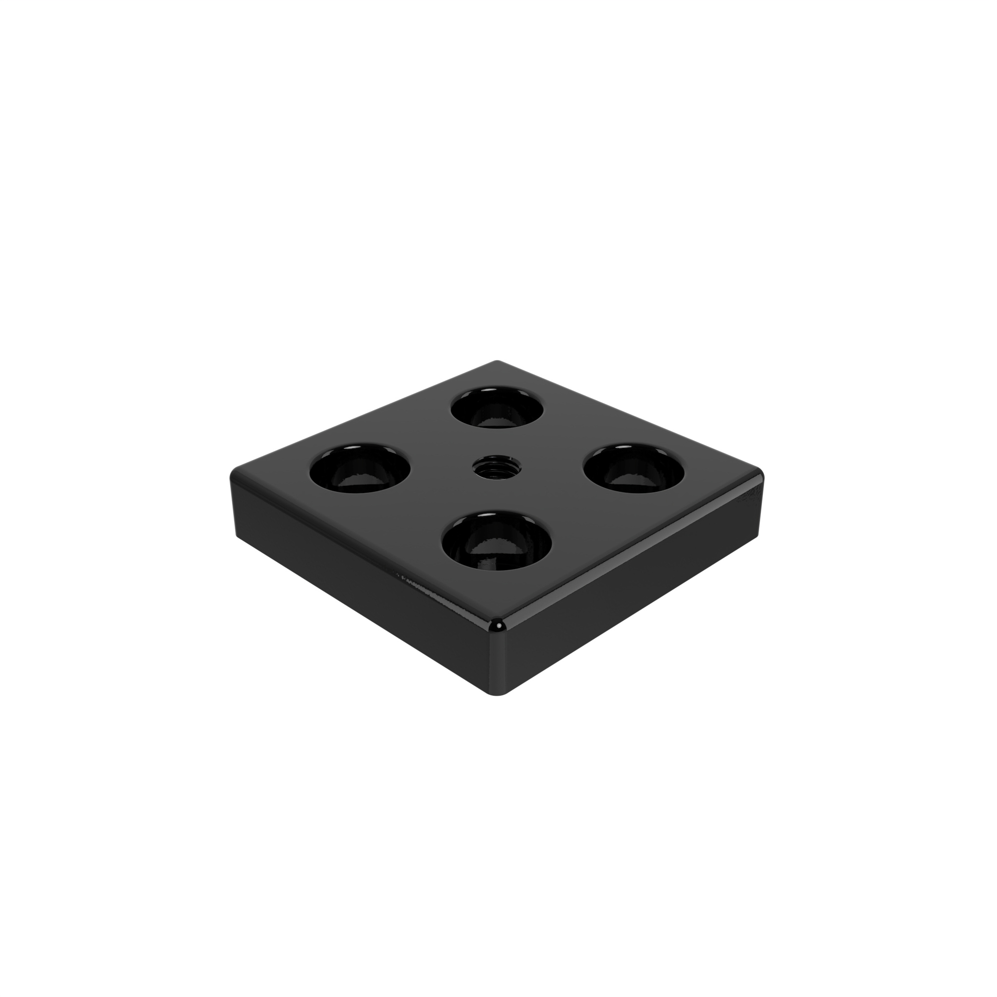Transport- und Fußplatte ZN 60 x 60, pulverbeschichtet 093T60600808S – Produktabbildung