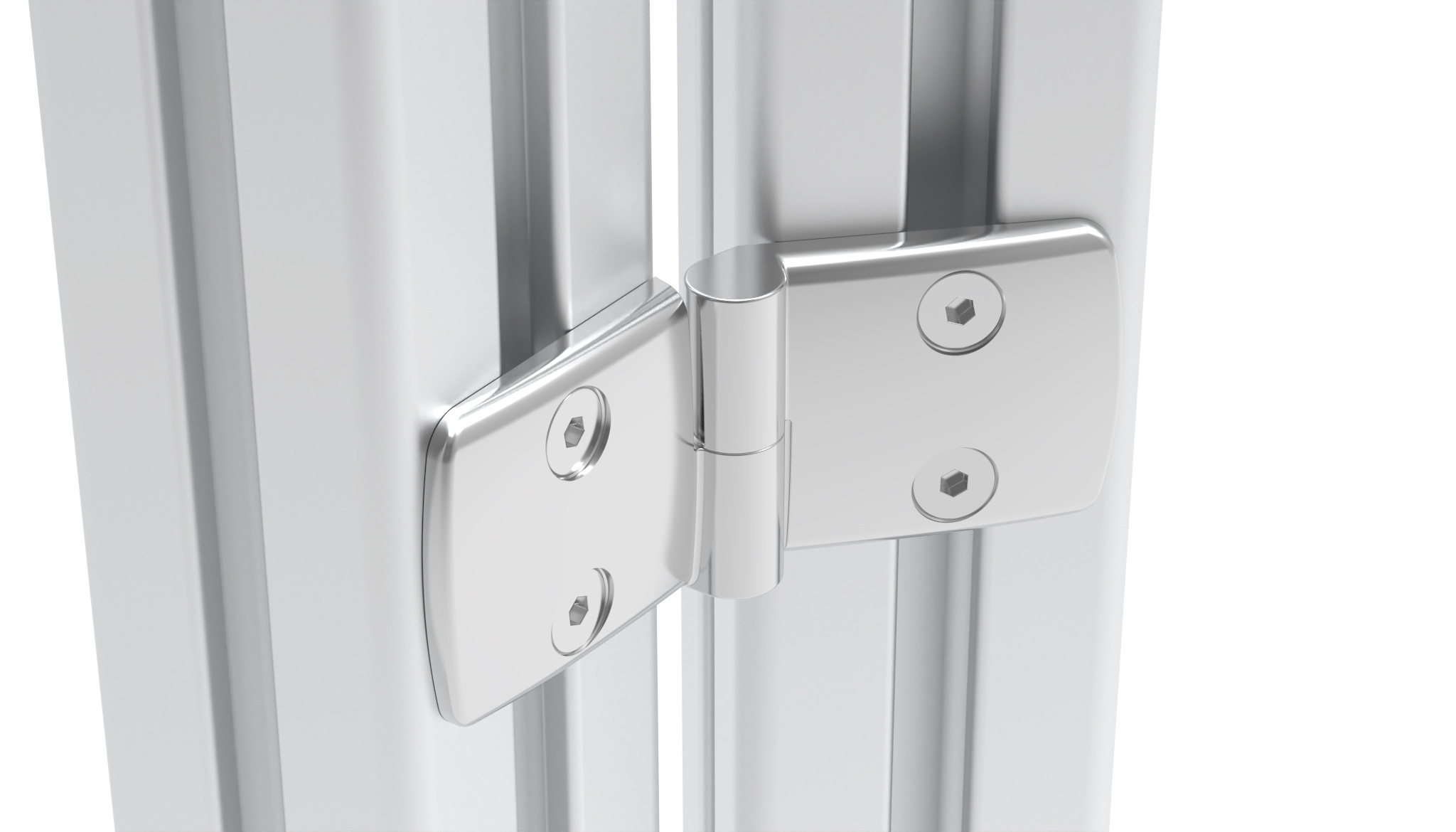 Bisagra combinada de acero inoxidable 60, desmontable