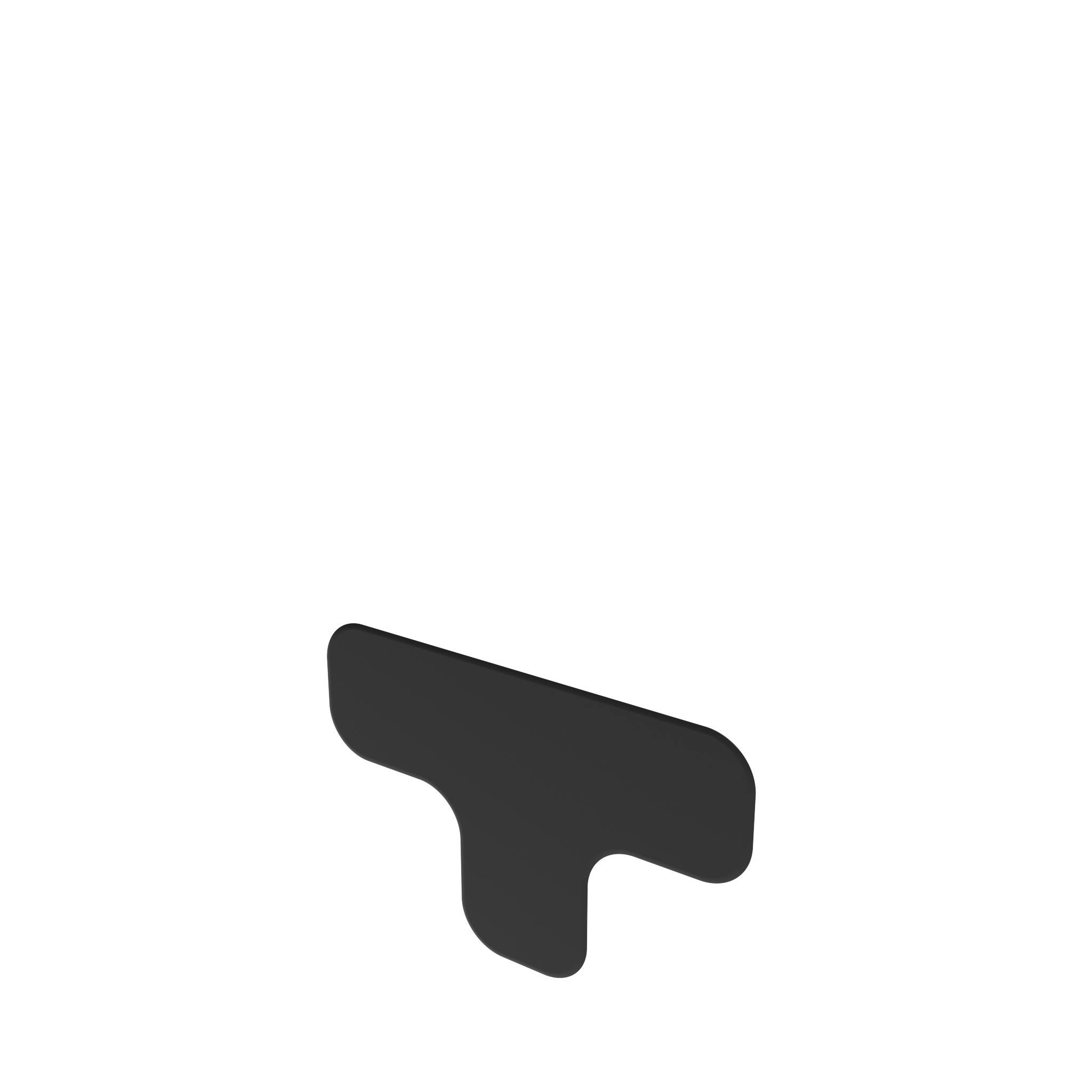 Floor Marking T-shape EXTRA Strong 90, Rounded 0210HTR09091 – product image