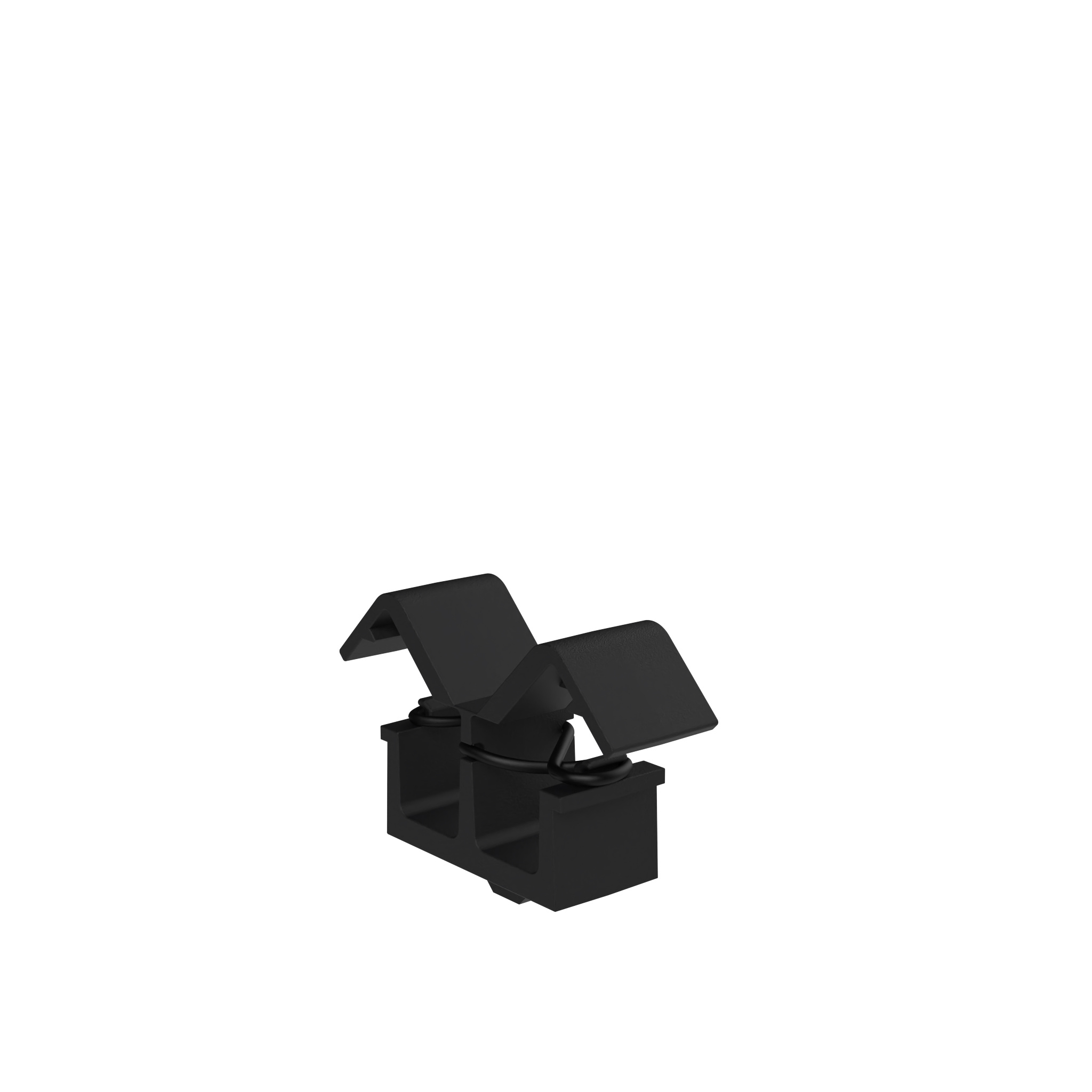Clip-Kabelbinder - 2 Kammern - mit Hammer 093407N05 – Produktabbildung