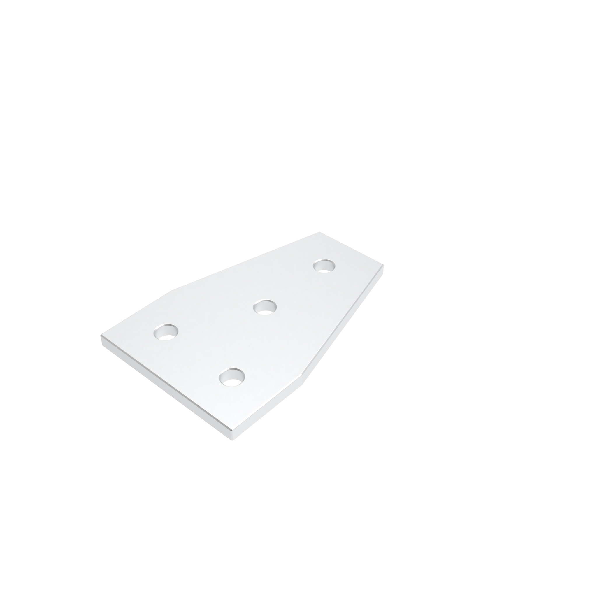 ECO Connection Plate AL T 4 Hole, 1 Slot Version 093EVT76114 – product image