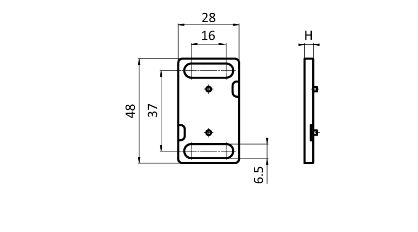 Abstandshalter für Kugelschnäpper 30