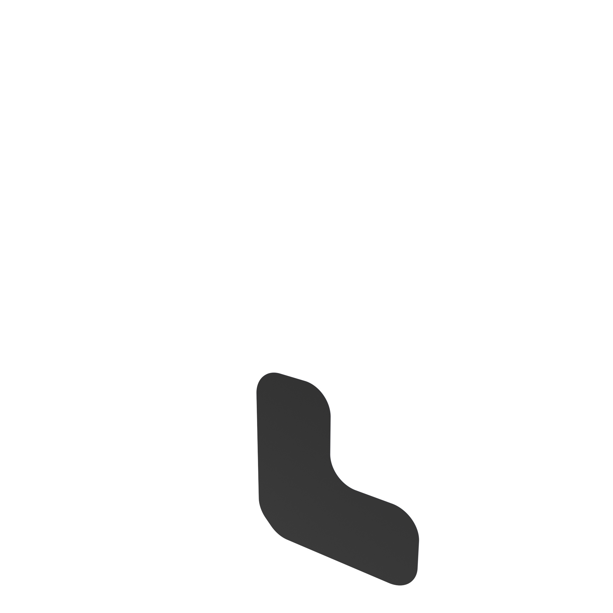 Floor Marking L-shape 90, Rounded 0203HLR09091 – product image