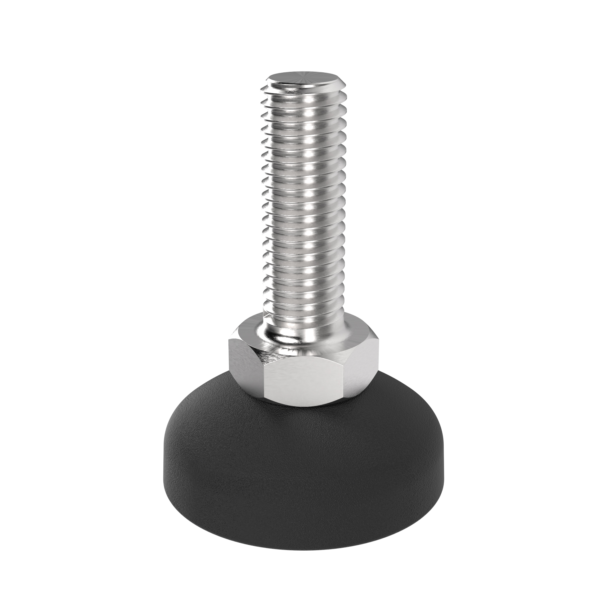 Pied ECO, PA / acier inox