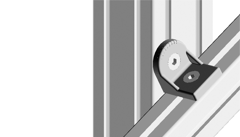 Équerres de pivotement