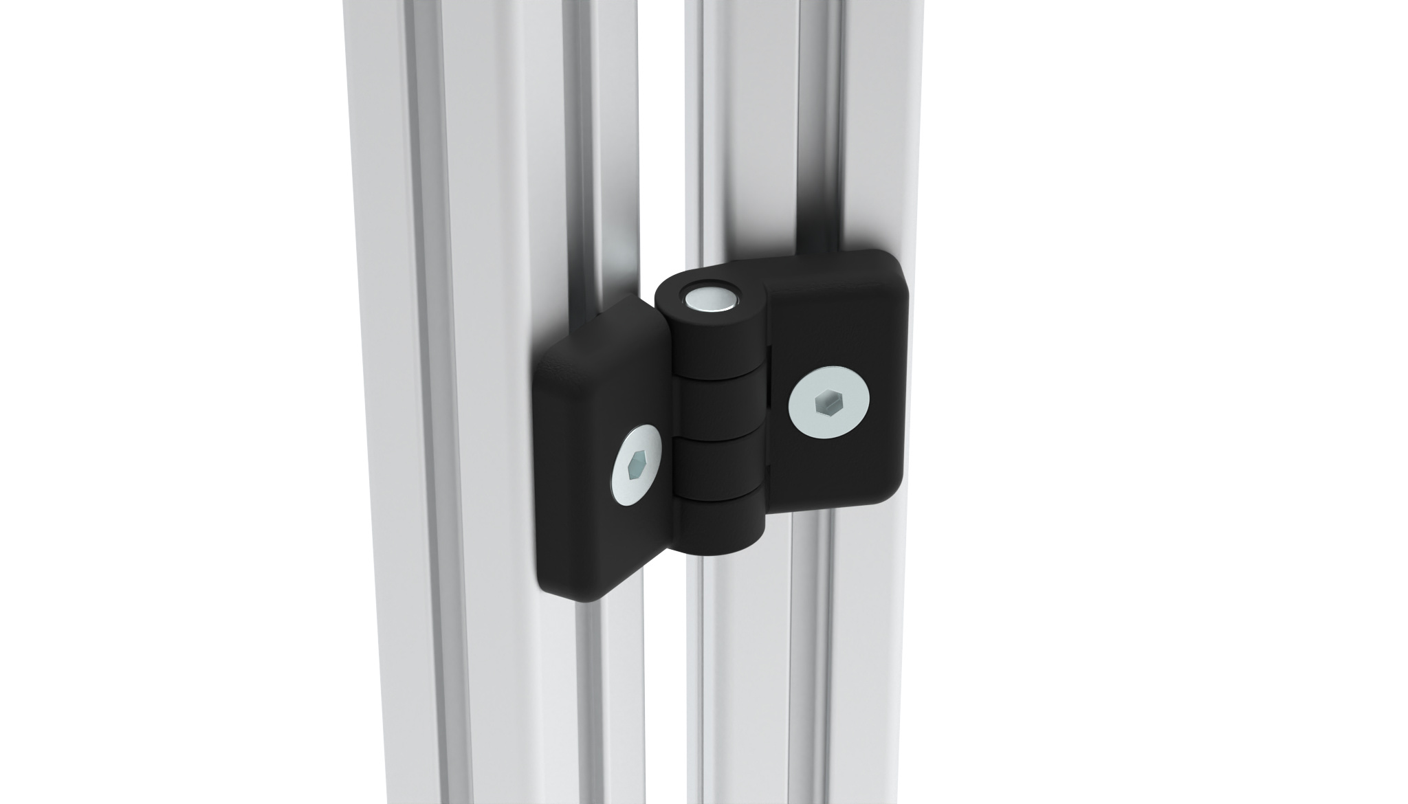 Heavy-duty Plastic Hinge 40, Black – application example
