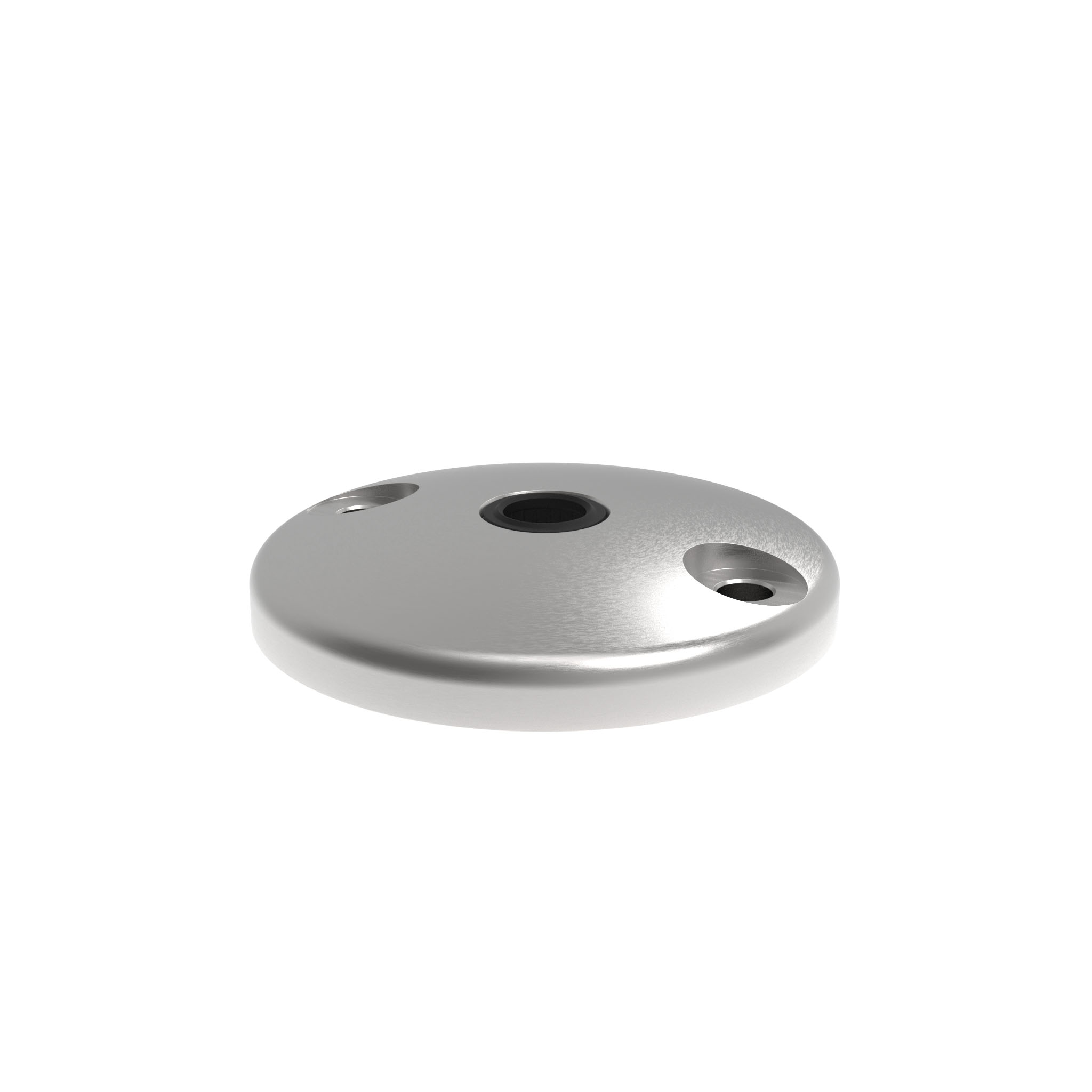 Base acier inox BDH para patas giratorias, rótula 15 098D100EB – imagen del producto