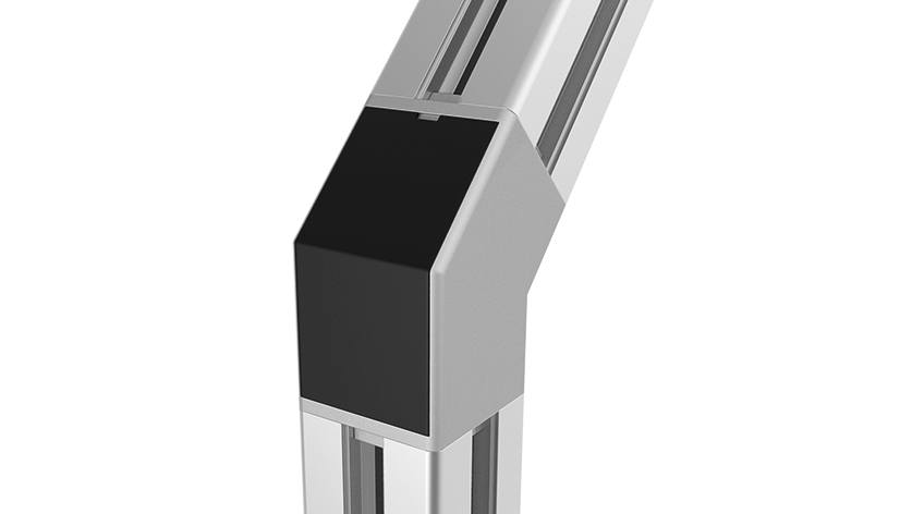 Angle Connector B 40, 45° (Set)