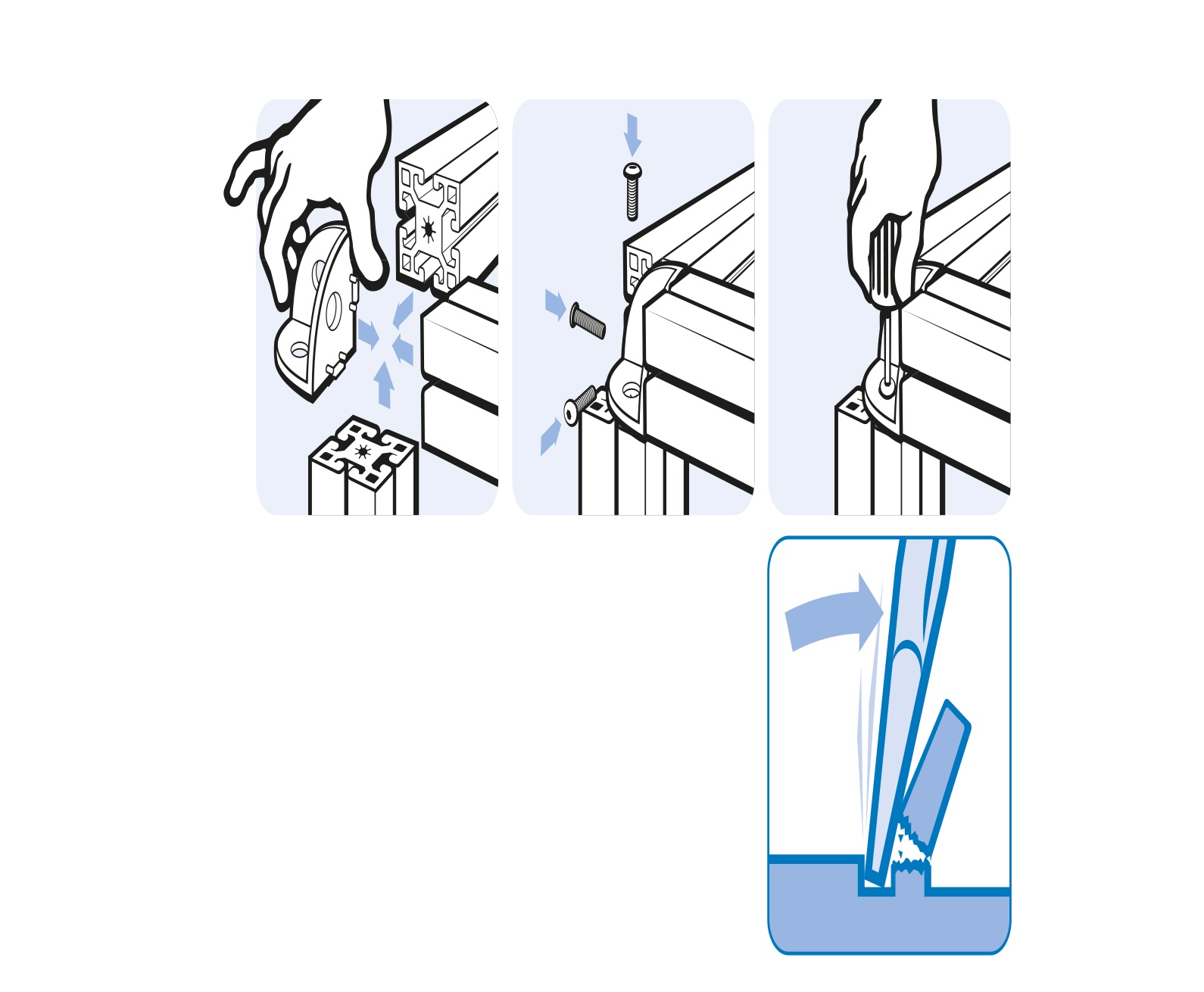 3-way Connection Angle I 40