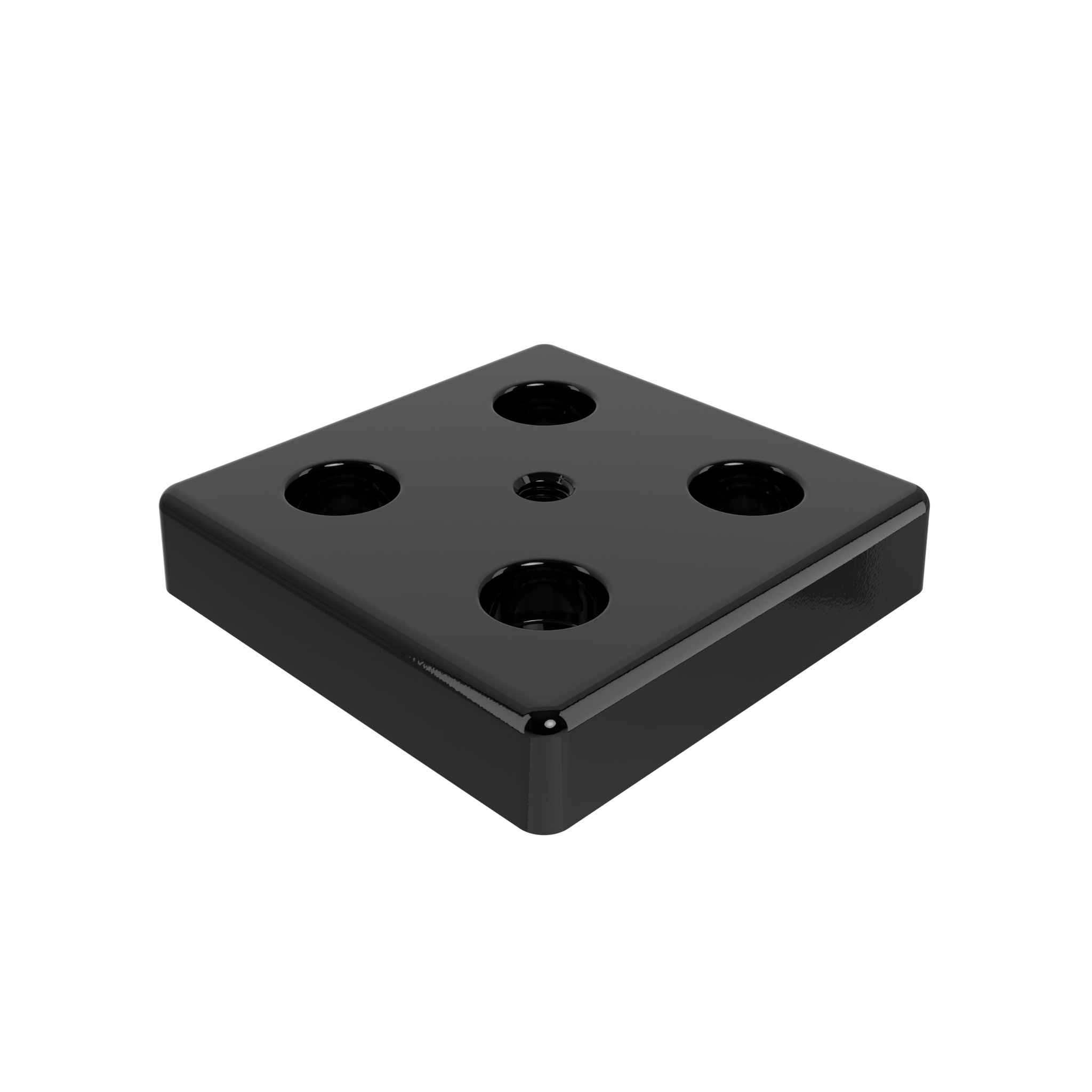 Placa de transporte y base ZN 80 x 80, recubierta en polvo 093T80801008S – imagen del producto