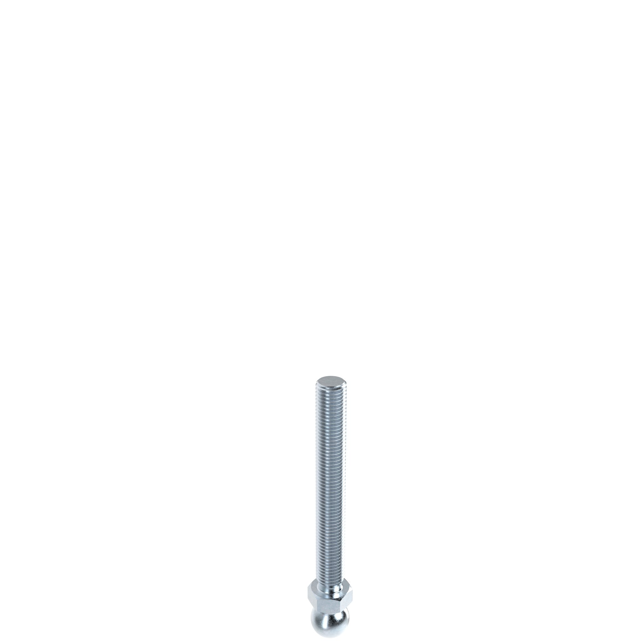 Tige filetée acier pour pieds rotulé, rotule 22 098CM16125M – image du produit