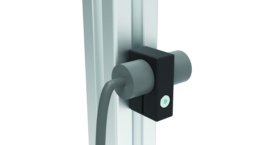 Bloc de fixation capteurs 34 x 12 x 22, Ø 18