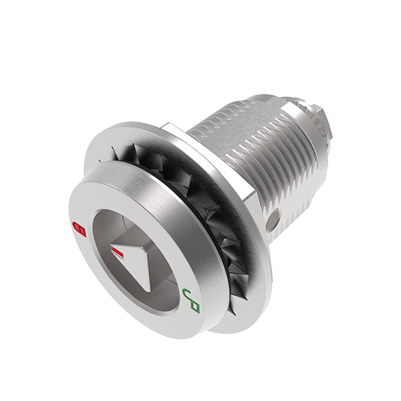 Large Compression Latch, 22.5 / 31, with Indicator, SS