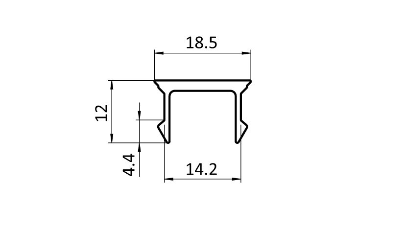 Cover Profile Slot 15