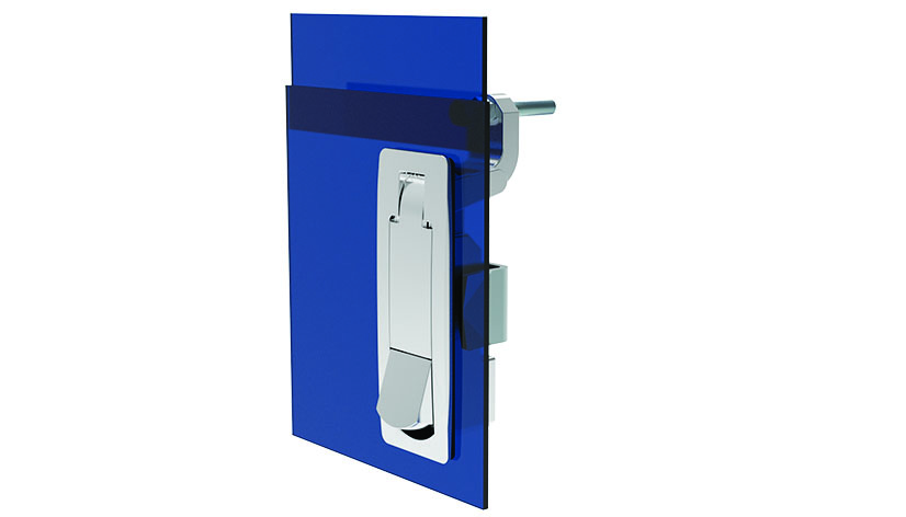 Compression Trigger Latch 86 x 25, Chrome