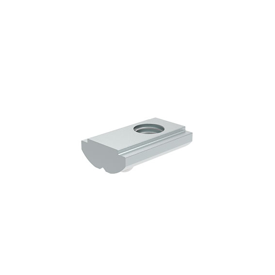 Ecrou basculant 14,5 x 6,2 mm avec bille sur ressort