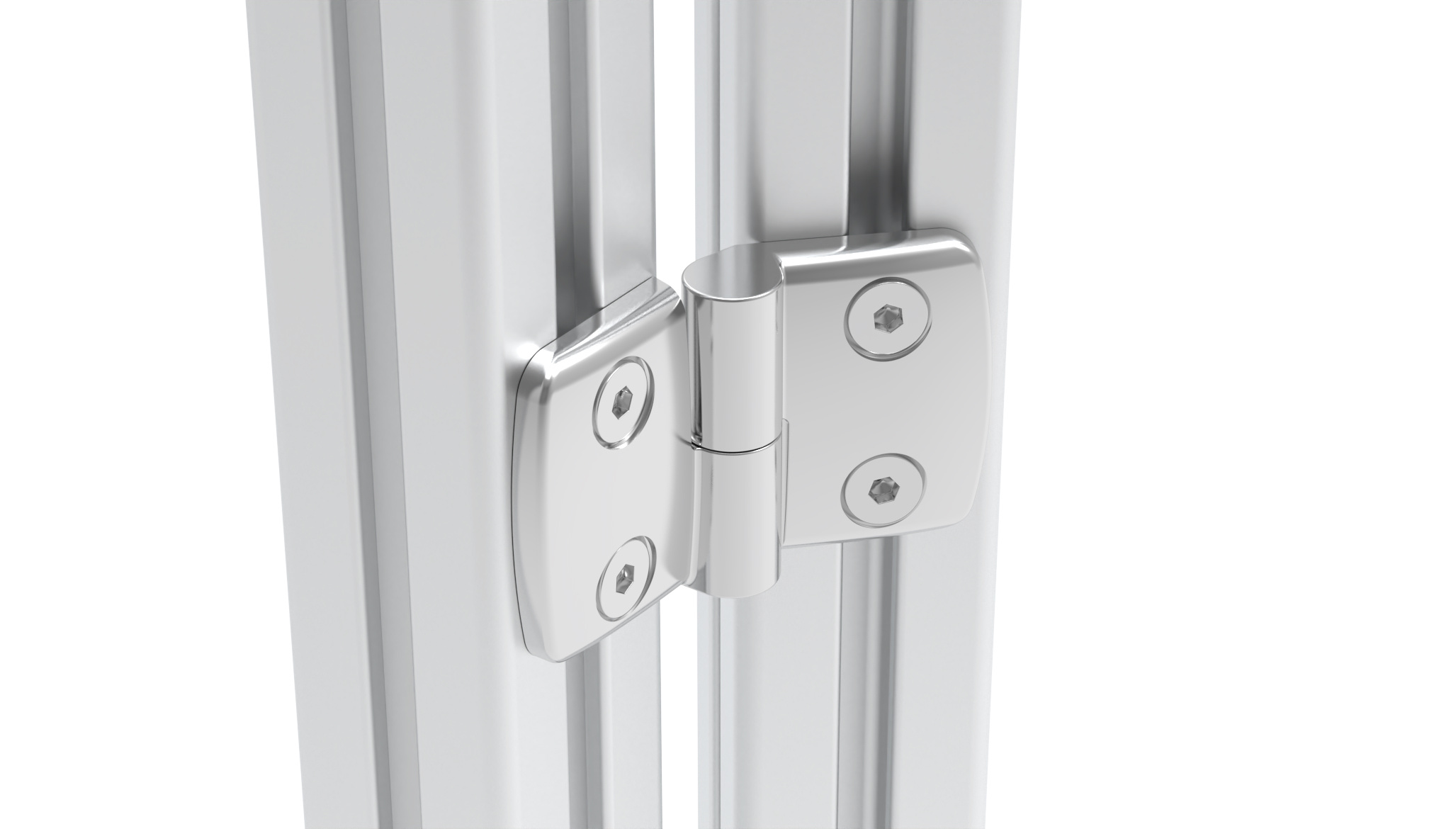 Charniére Combi en acier inox 40, dégondable – exemple d'application