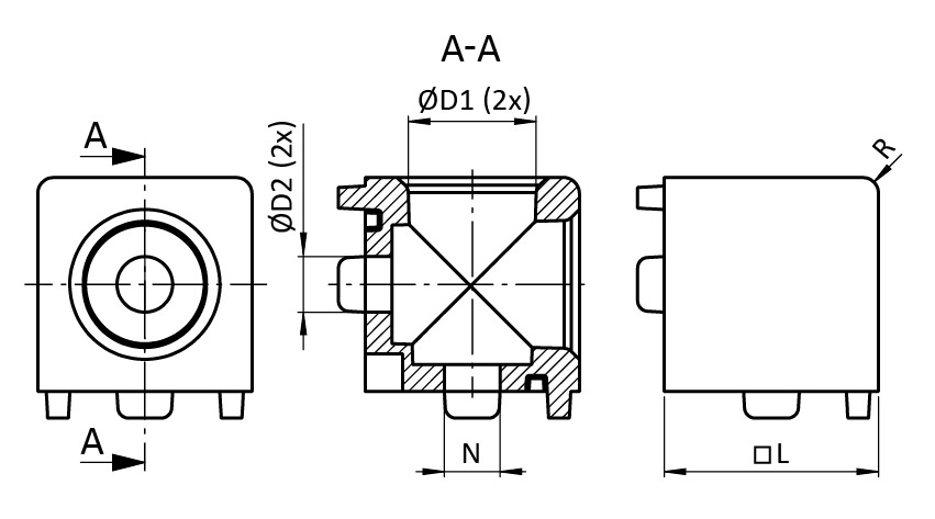 Cube Connector 20, 2D
