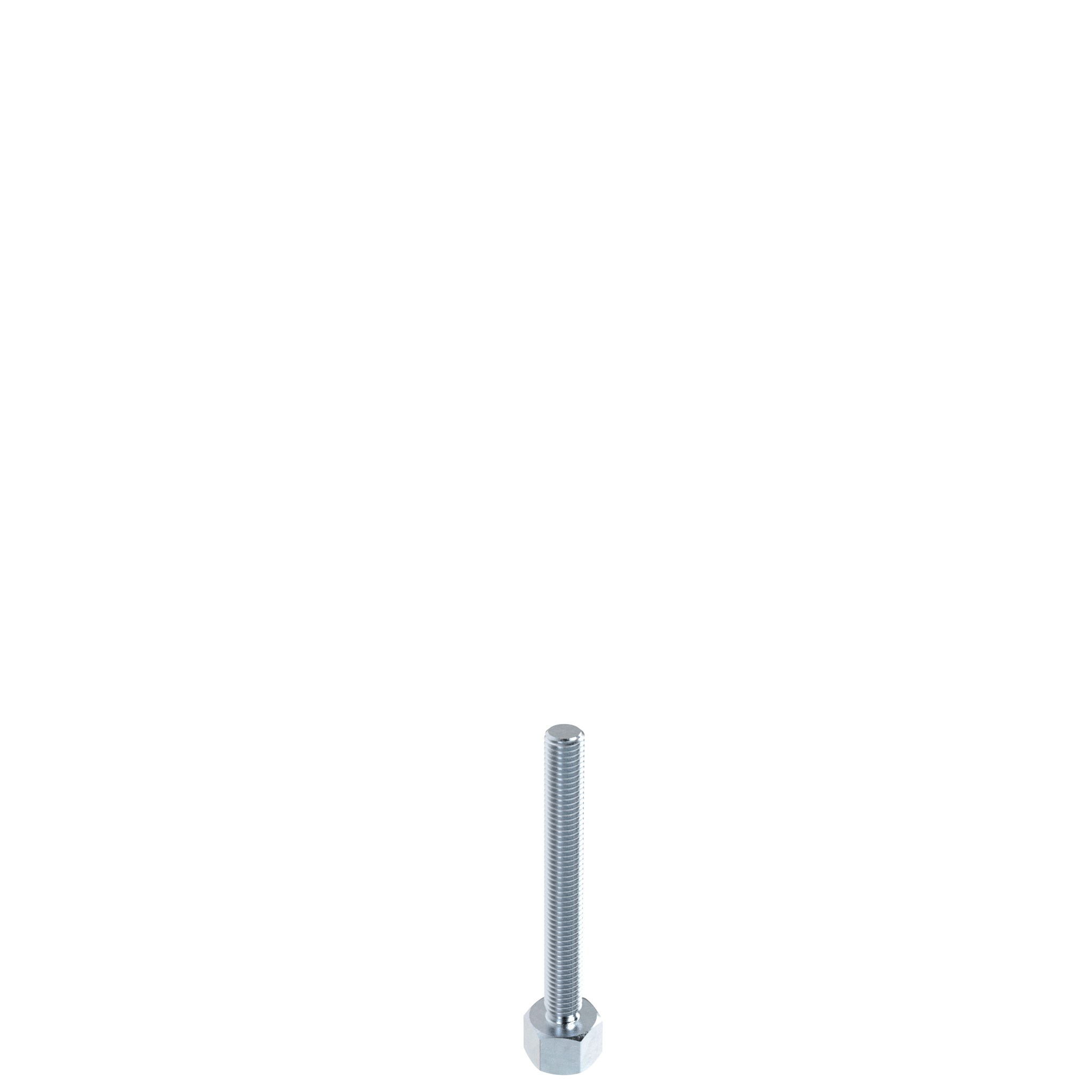Tige filetée métrique acier pour pieds pivots 098AM12100M – image du produit