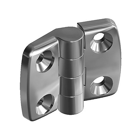 Bisagra combinada de acero inoxidable 30, no desmontable