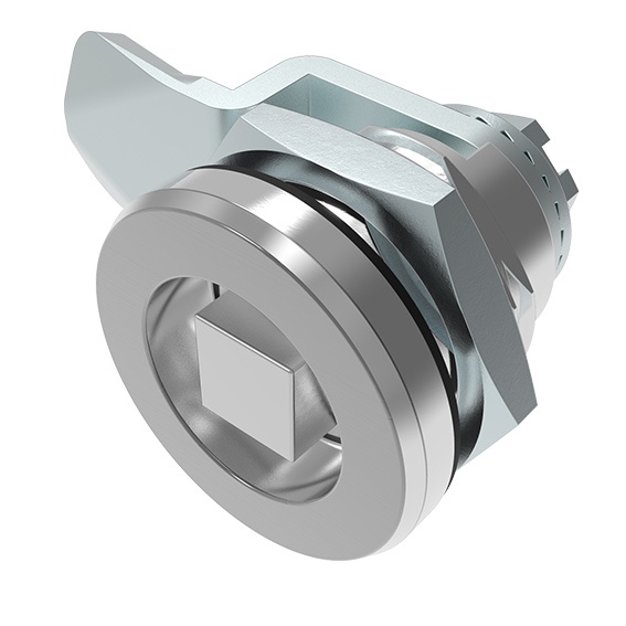 Small Quarter Turn Lock 16.3 / 13.5, ZN Chrome, incl. Cam (Set) – image du produit