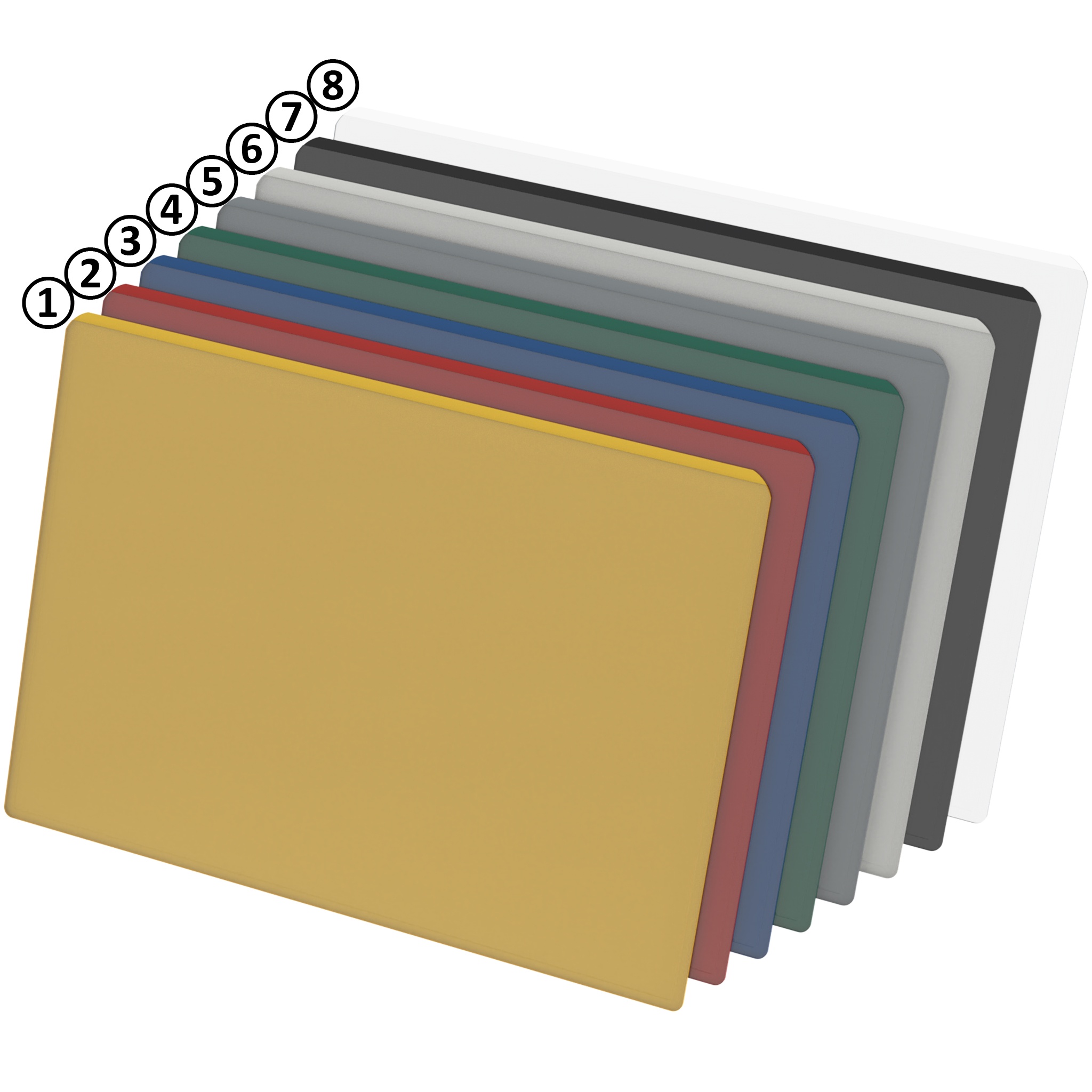 Pochette KANBAN ouverte sur le dessus 200 x 135