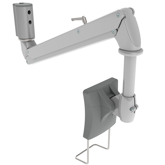 Bras support écran SKY 600, hauteur réglable avec manette de vérouillage (Kit)