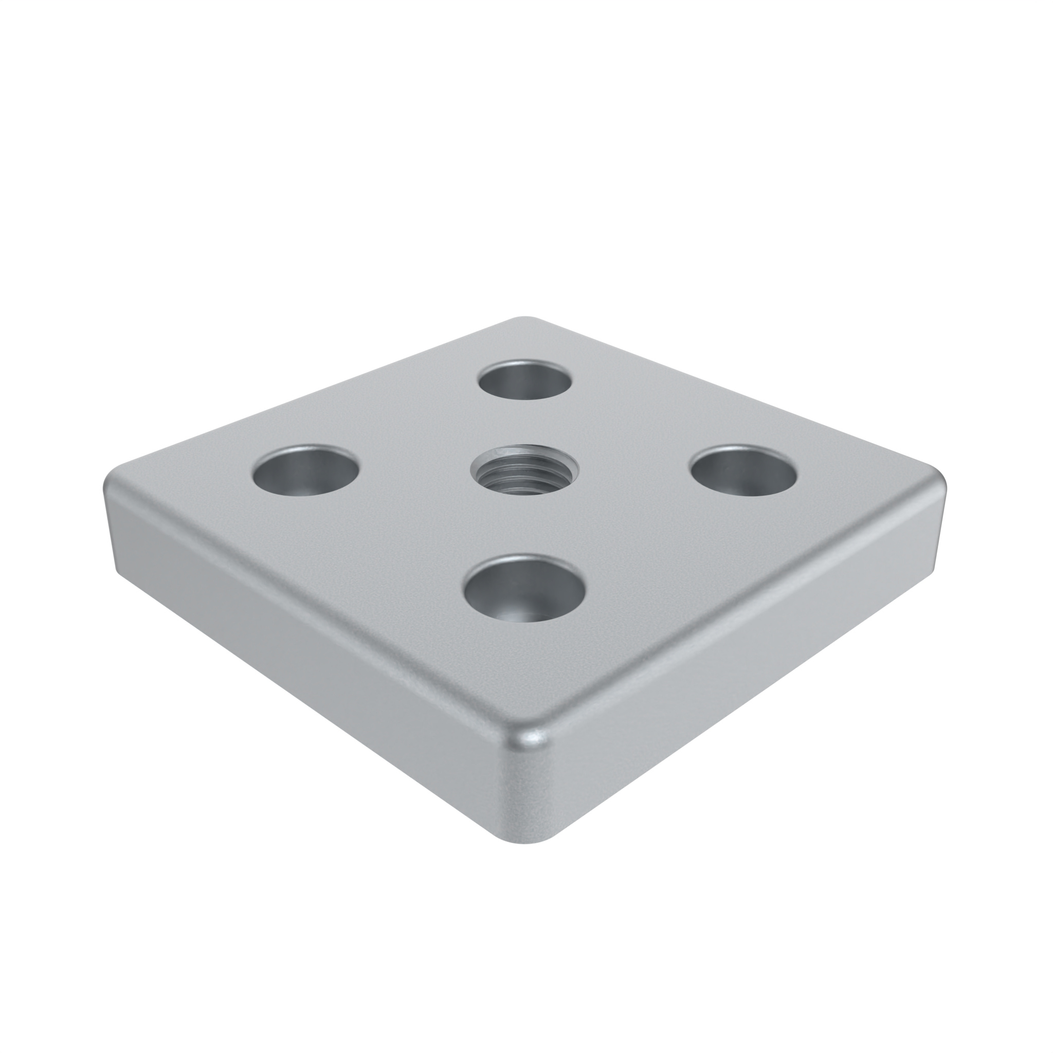 Placa de transporte y base ZN 90 x 90, sin recubrimiento 093T90901608R – imagen del producto