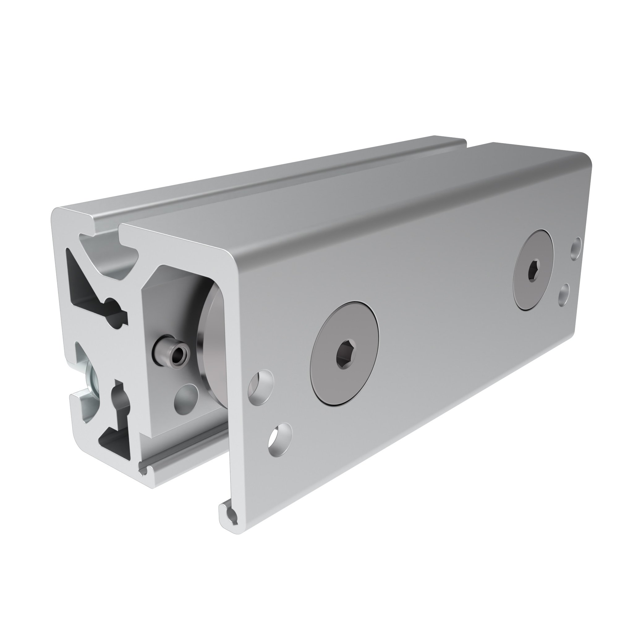 Double Bearing Unit 2 Rollers Centric Shaft Ø 14