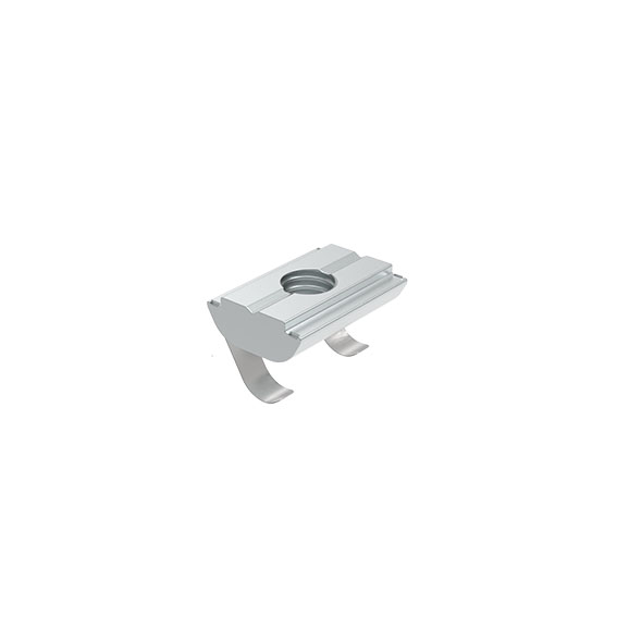 Roll-in T-slot Nut 11.6 x 4.6 mm with Spring Leaf