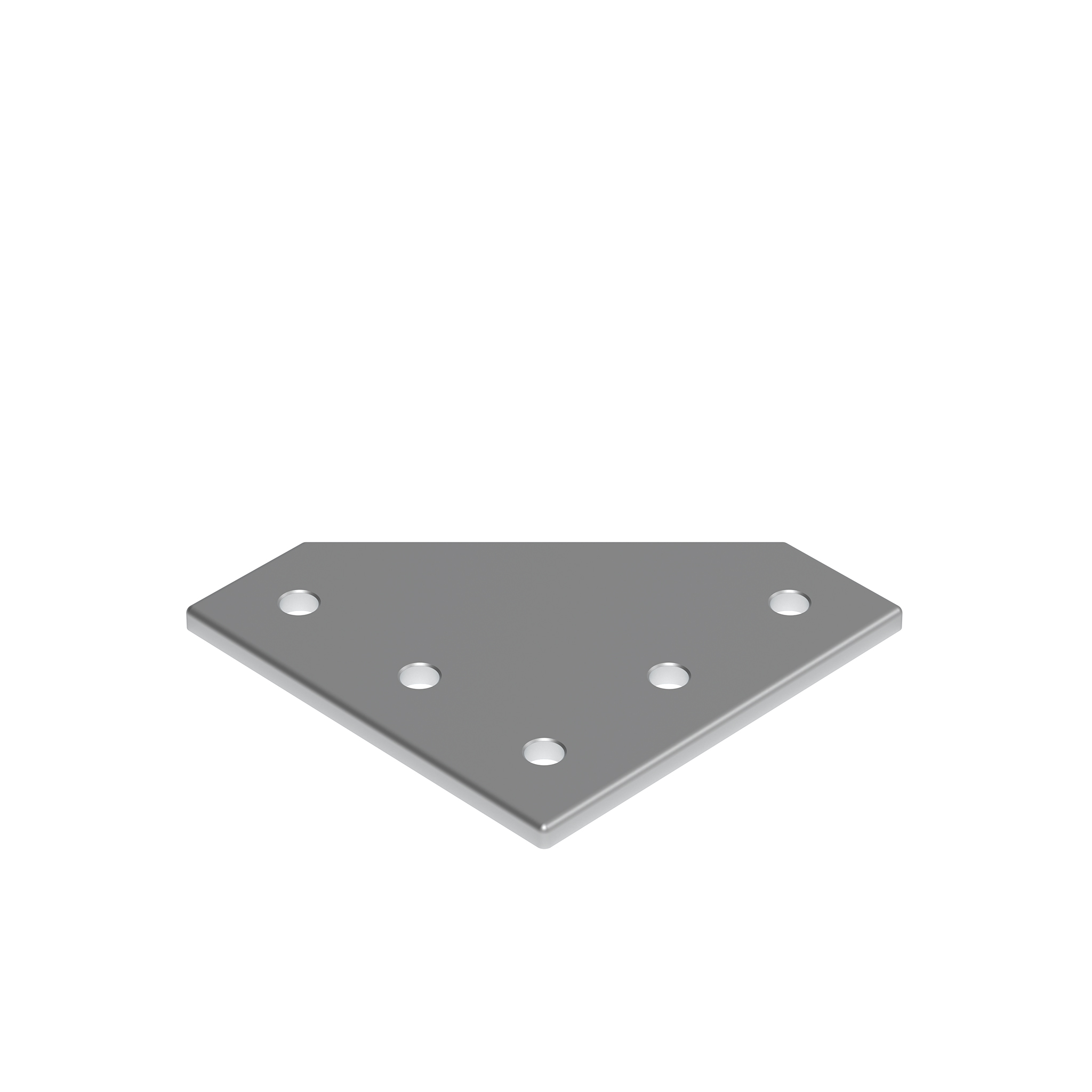 Connection Plate AL L 5 Hole, 1 Slot Version 093VL120120 – product image