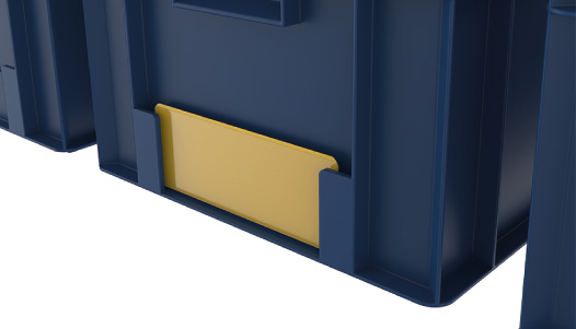Oben offene KANBAN-Hülle 200 x 67