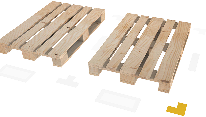 Floor Marking L-shape 75