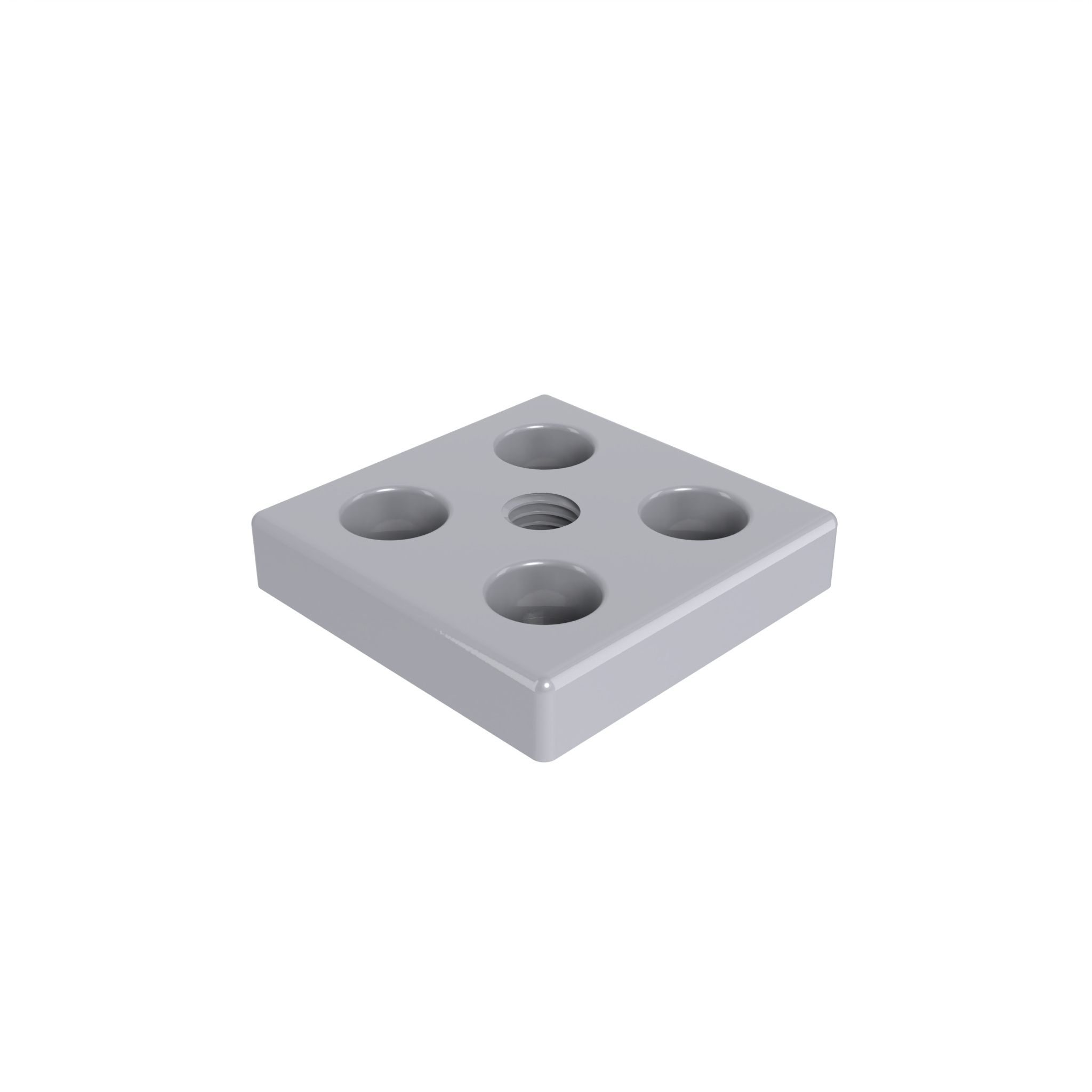 Transport- und Fußplatte ZN 60 x 60, pulverbeschichtet 093T60601208A – Produktabbildung