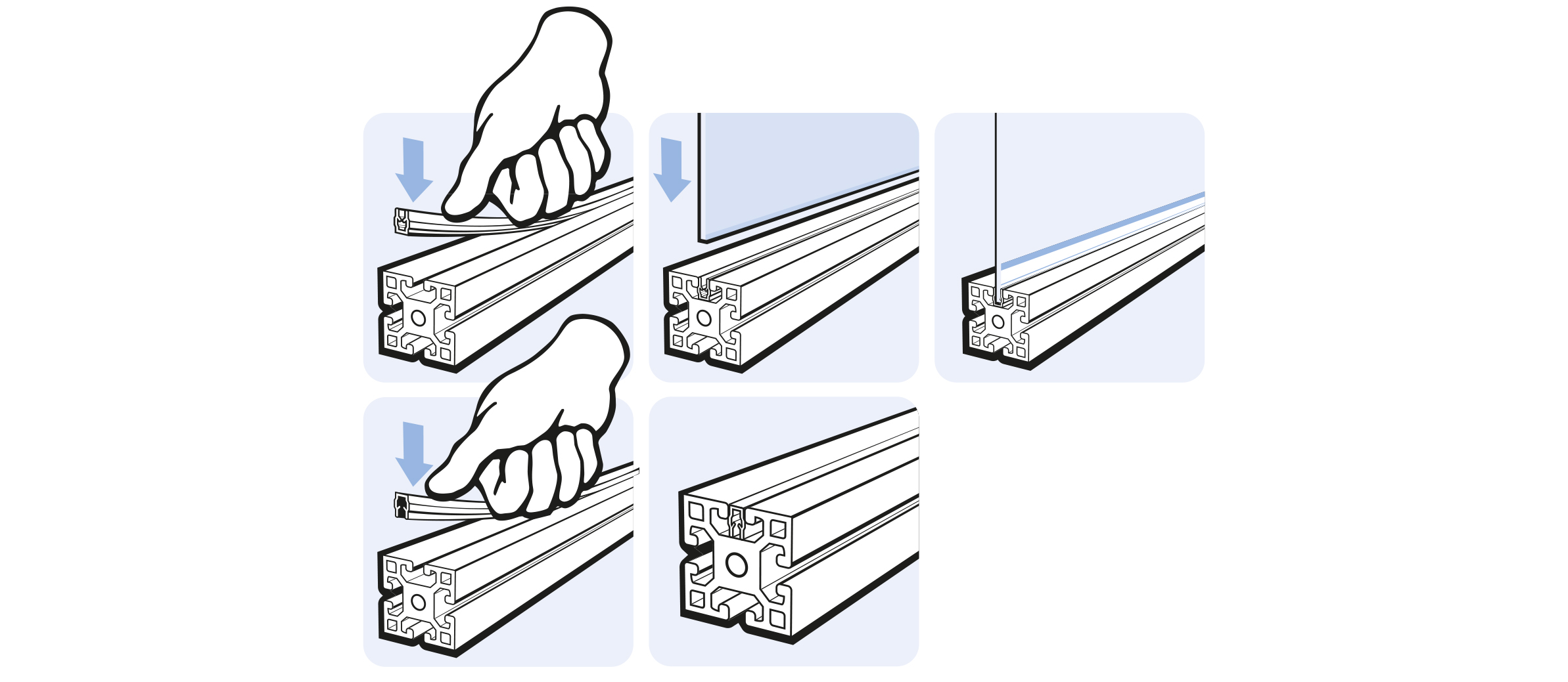 Reduction Profile B Slot 10 / 6 mm