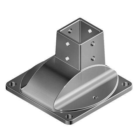 Base de montaje al piso – imagen del producto