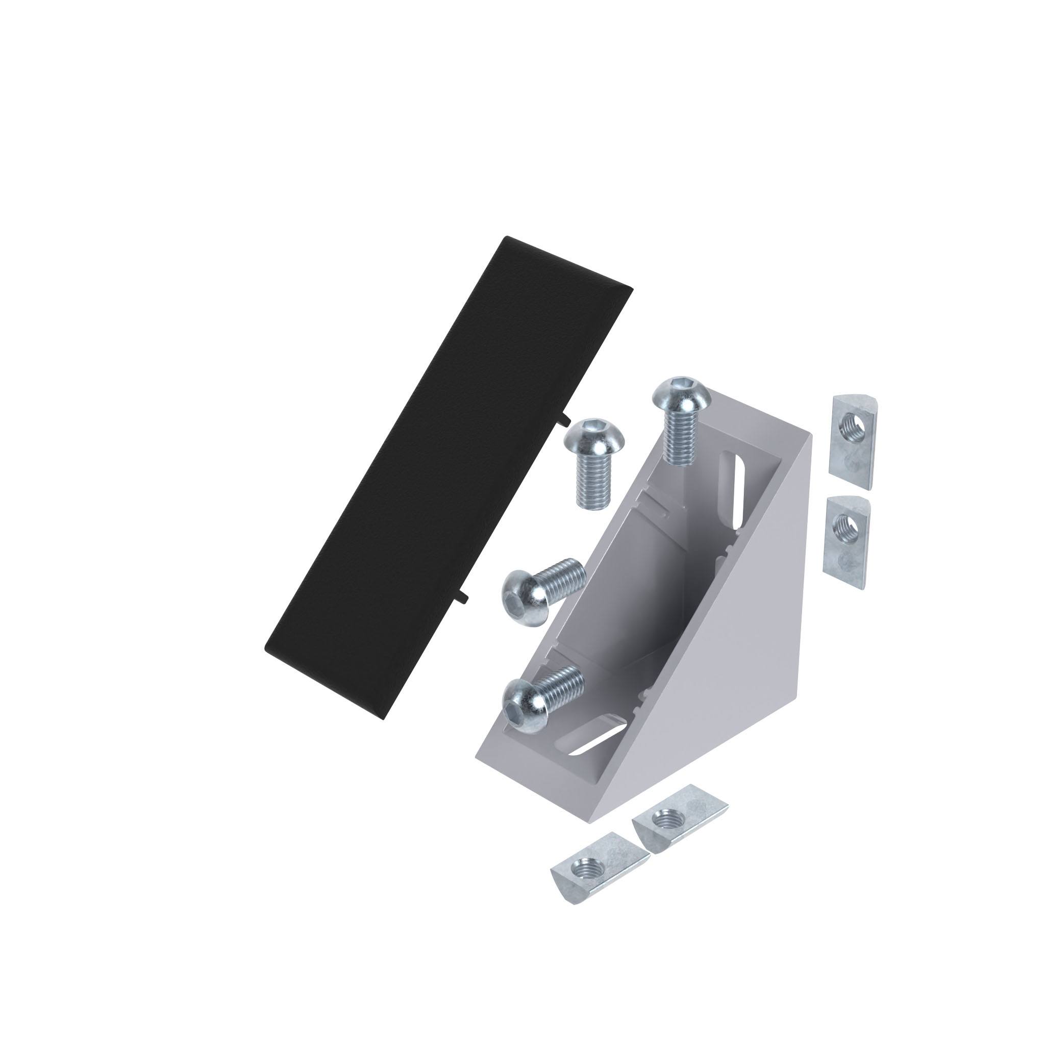 Zinkwinkel 40 x 80 flach 093W802N08S02 – Produktabbildung