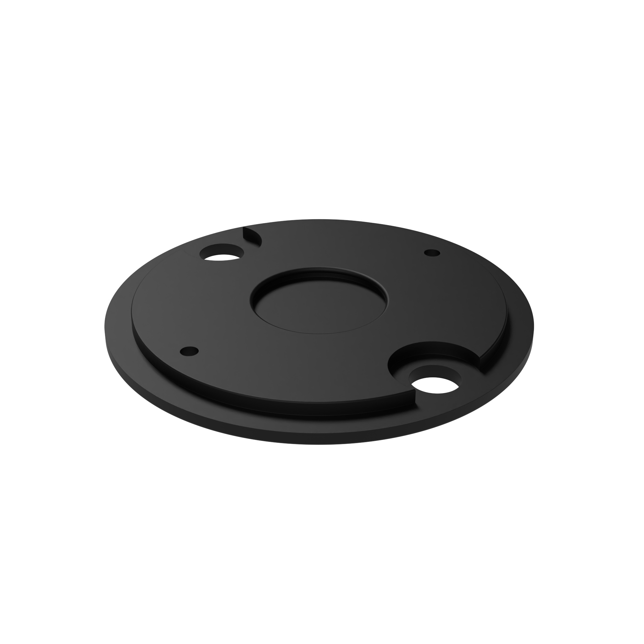 Anti-Slip-Platte für feste Schwerlast-Stellfüße 098AG125B – Produktabbildung