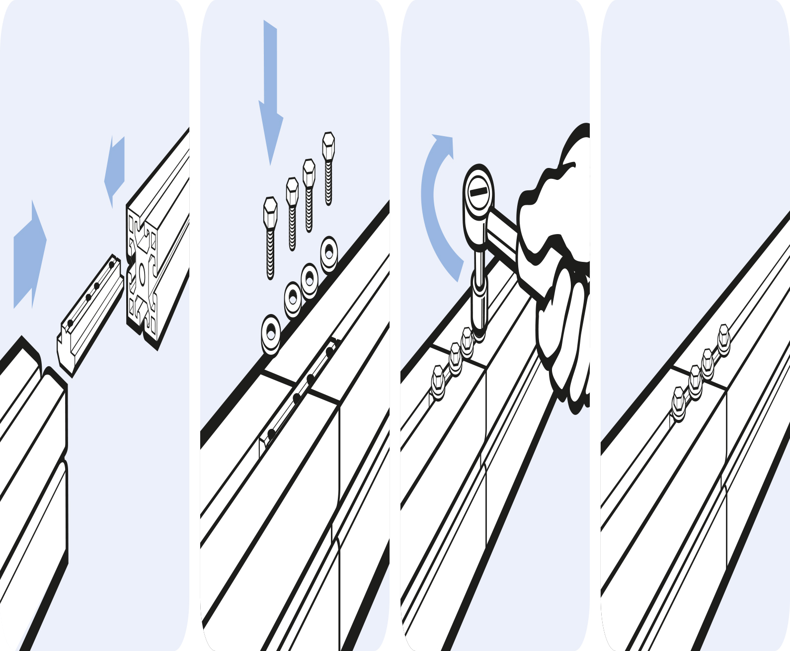 Connecting Strip 180 I, Slot 8